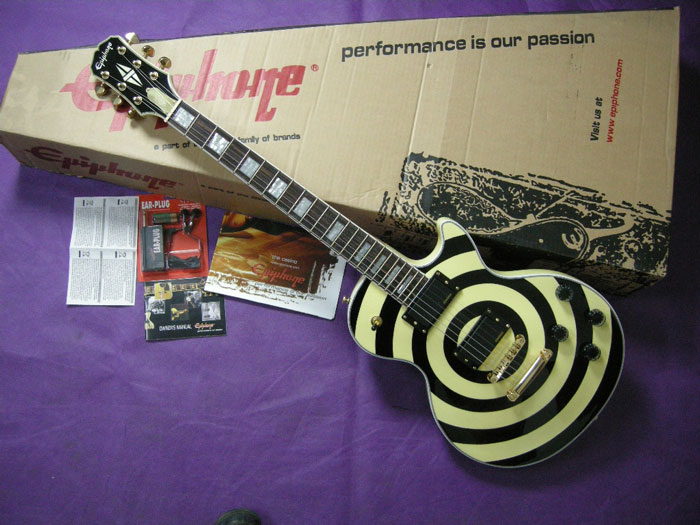 Epiphone Zakk Wylde Bullseye with Free Case